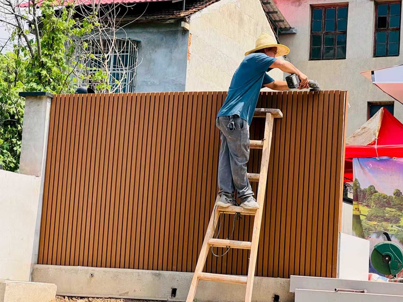 塑木长城板安装步骤